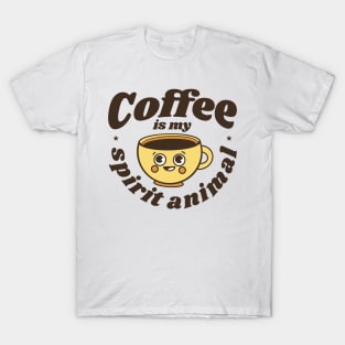 Coffee is my Spirit Animal T-Shirt